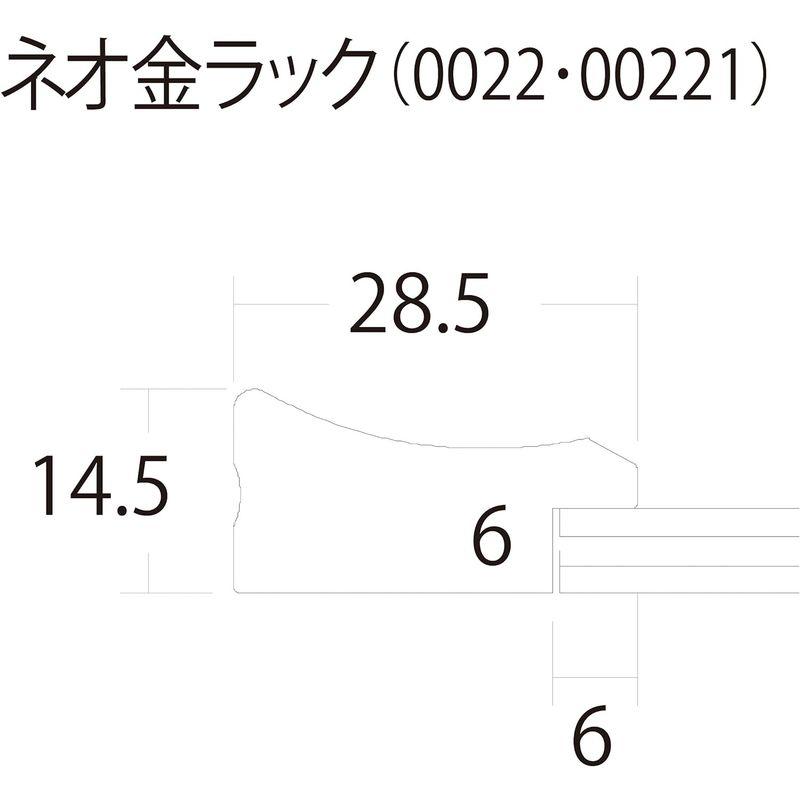 大額 賞状額 六七 ネオ金ラック