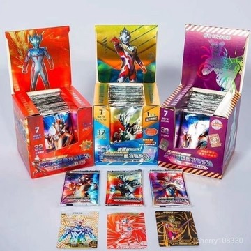 【臺灣-出貨】奧特曼玩具卡片滿星限定閃卡稀有卡學校小賣部超市熱賣爆款批髮