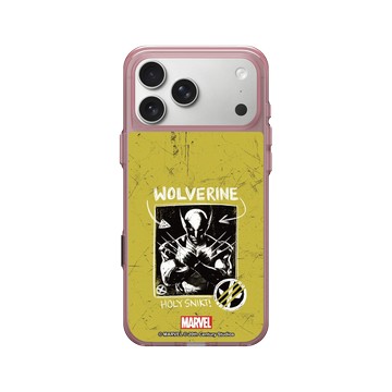 iPhone 17 Pro Max Clear (相機按鈕) 晶醺玫 - 迪士尼-漫威 Marvel - 金鋼狼-Deadpool 3 圖畫風