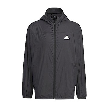 Adidas TH LW WV JKT IT3940 男 連帽 外套 運動 訓練 休閒 輕便 透氣 防曬 薄外套 黑