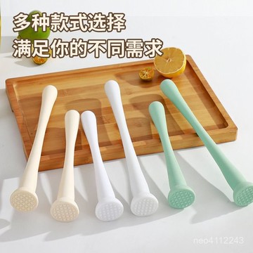 小🐑甄選🐑【清晰刻度】檸檬不銹鋼碎冰水果錘手壓汁奶茶搗碎棒雪克杯檸檬茶攪拌棒工具 KXC0