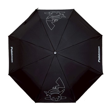 Pokemon 精靈寶可夢 聯名款夜光皮卡丘晴雨傘#黑色 ToysRUs玩具反斗城