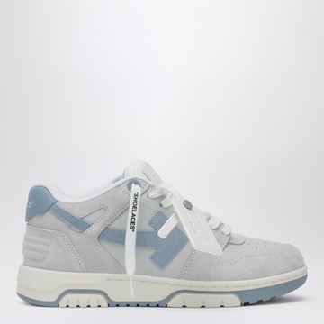 Grey and light blue Out Of Office sneakers
