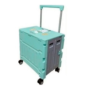 三麗鷗 摺疊購物滾輪車