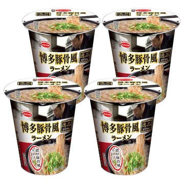 AceCOOK 博多豚骨風味麵 濃郁豚骨香氣湯底 只需熱水3分鐘  4入