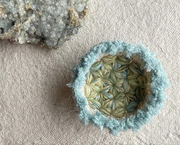 Knitting 生命之花置物籃 - 精靈世界