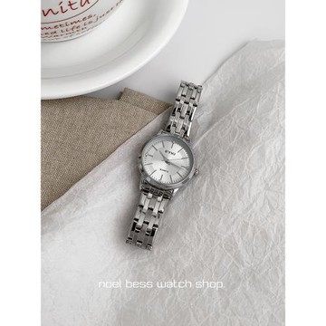 諾爾貝詩手表女輕奢小眾簡約氣質女士女款學生初高中石英表鋼帶