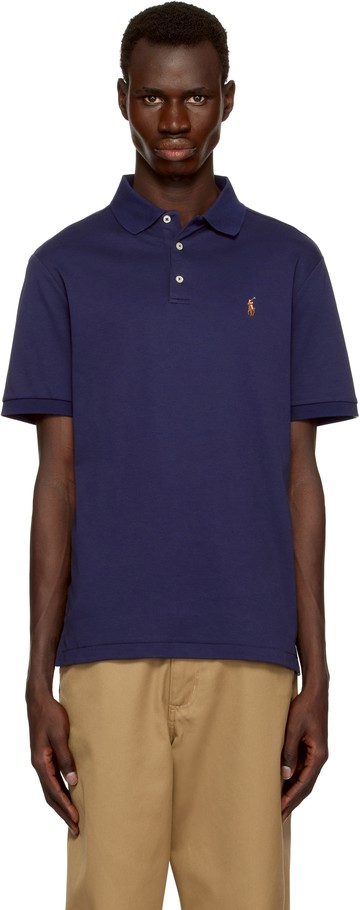 Polo Ralph Lauren 海军蓝 Classic Fit Soft Cotton Polo 衫