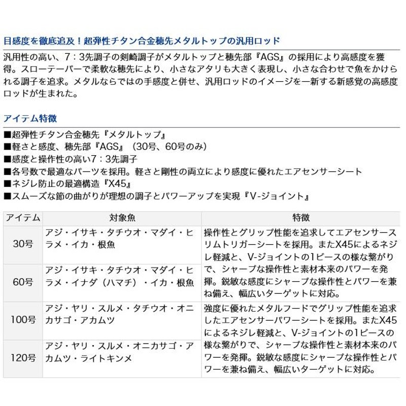 ダイワ　剣崎　メタルトップ　30-270MT DAIWA（釣り） 【目玉商品】ダイワ 剣崎 MT 30-270MT (船竿) /(5
