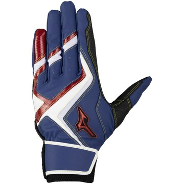 少年用打擊手套(雙)  WILL DRIVE RED _   1EJEY56327