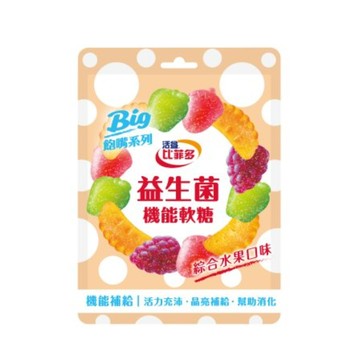 比菲多 益菌飽嘴軟糖72g 綜合水果【德芳保健藥妝】