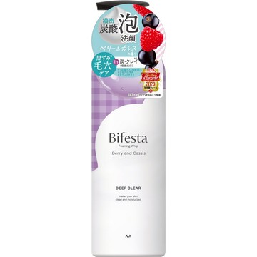 Bifesta碧菲絲特極淨碳酸泡洗顏（莓果香限定版）200g
