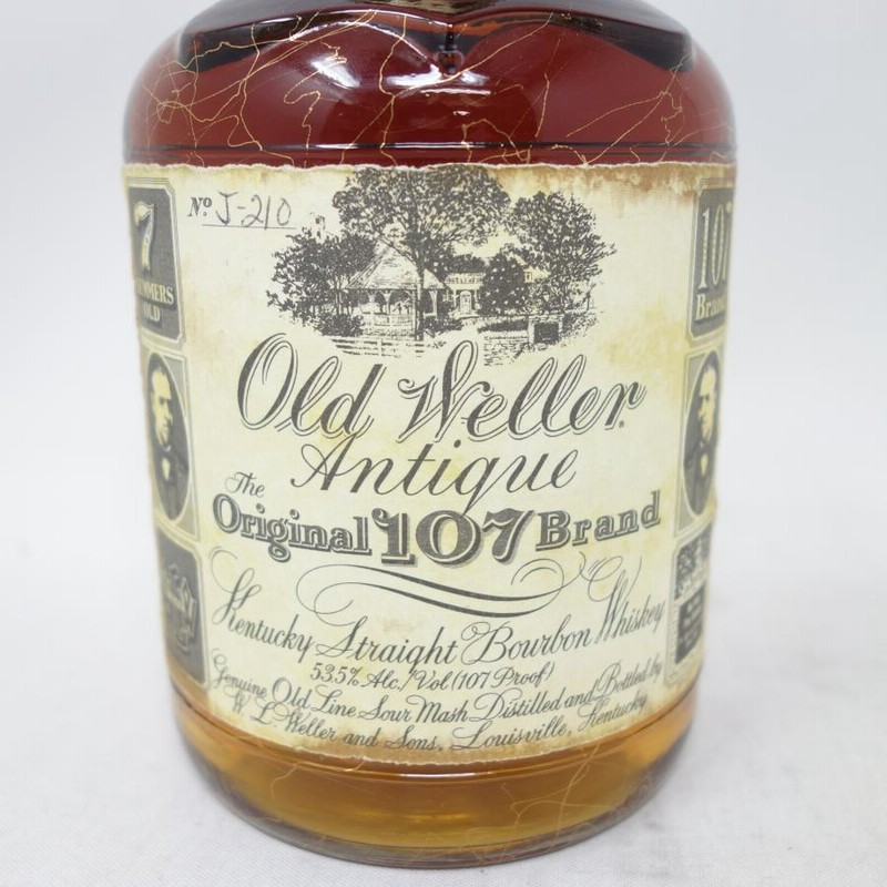 未開栓】オールド ウェラー アンティーク オリジナル 107 7年 750ml Old Weller Original 107【O1】 |  LINEショッピング