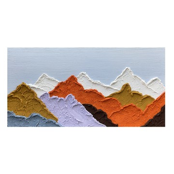御畫房 當代國家級展覽畫家 抽象系列手繪油畫60×120cm(DB-096)