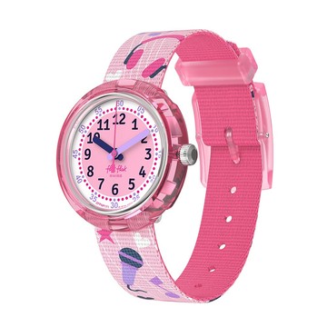 FlikFlak 兒童手錶 KARAOKEEE 兒童禮物/瑞士製造 FPNP171 (31.85mm)【官方旗艦店】