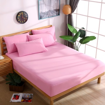 夢之語 護理級100%防水透氣保潔墊  雙人(150 x 186cm)  粉色