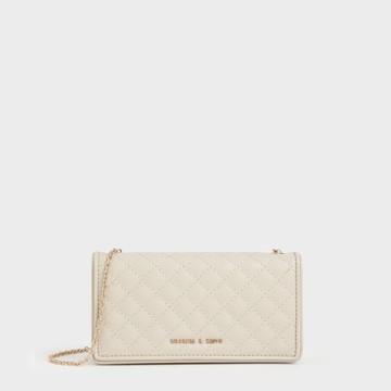 經典菱格手拿包