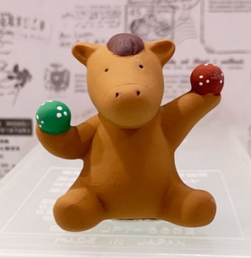 【震撼精品百貨】日本精品百貨~日本動物招財擺飾/陶瓷擺飾-馬#46311
