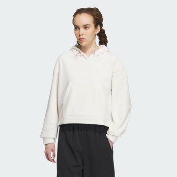 【adidas 愛迪達】 CITY ESCAPE 連帽上衣 帽T 女 IP7043