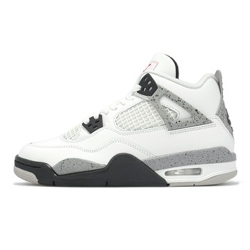 Nike 休閒鞋 Air Jordan 4 Retro OG GS 大童 女鞋 白水泥 AJ4 IB4171-100