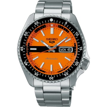 SEIKO 5 Sports 55周年現代詮釋版 1969 機械錶-橘/42.5mm(SRPK11K1/4R36-13V0L)