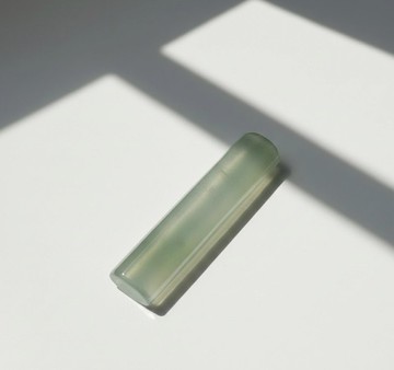 冰種飄綠翡翠平安無事牌 | 裸石 | 天然緬甸玉翡翠A貨 | 送禮