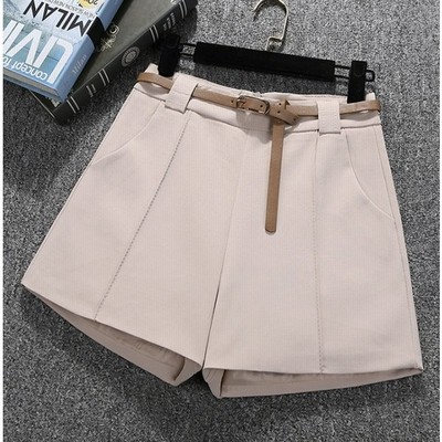 ハイウエスト ショートパンツ 大きいサイズ レディース ショートパンツ 黒 白 ボトムス パンツ レディース 春 夏 シンプル おしゃれ 通販 Lineポイント最大get Lineショッピング