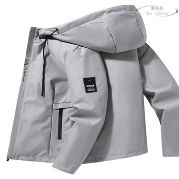 休閒夾克 休閒外套 連帽外套 風衣 外套潮流簡約長袖上衣