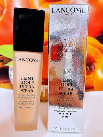 LANCOME 蘭蔻 零粉感超持久粉底30ml 百貨專櫃正貨盒裝 色號# BO-01