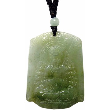 貔貅紫仙子厚實 天然A貨翡翠玉石吊墜子項鍊PP58