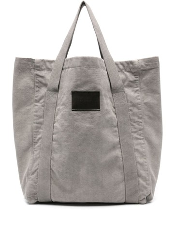 OUR LEGACY - Flight tote bag - men - Cotton - One Size - Grey