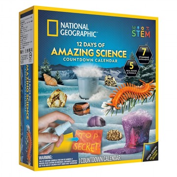 NATIONAL GEOGRAPHIC 國家地理 12日科學探索節慶降臨曆  N/A