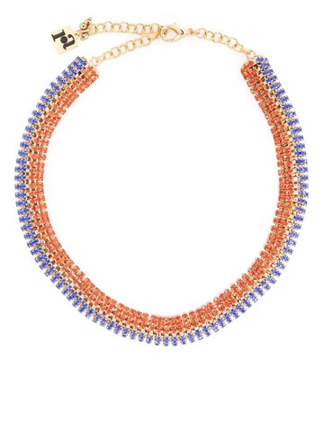 Rosantica - Turbo crystal necklace - women - Metal - One Size - Gold