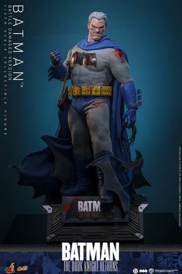 【預購】HOT TOYS CMS031 蝙蝠俠：黑暗騎士歸來 蝙蝠俠 戰損版