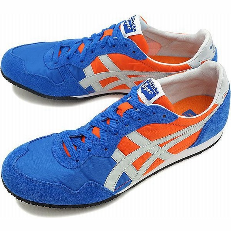 オニツカタイガー Onitsuka Tiger メンズ レディース スニーカー セラーノ オレンジ ソフトグレー Th109l 910 Ss15 通販 Lineポイント最大0 5 Get Lineショッピング