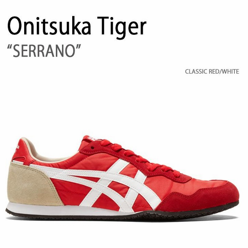 Onitsuka Tiger オニツカタイガー スニーカー SERRANO CLASSIC RED