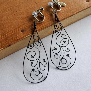 Kyokusui (Black)　wire accessory