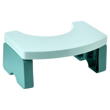 小麥購物 可折疊馬桶腳踏凳 L109  39.5 x 21.5 x 17.5cm  綠色