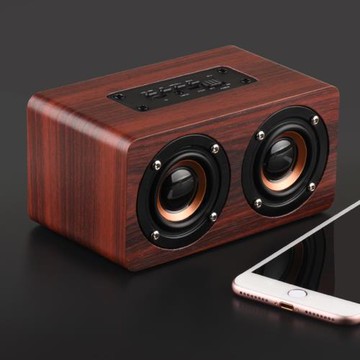 手機藍牙音響小音箱無線高音質大音量迷你小型低音炮插卡木質