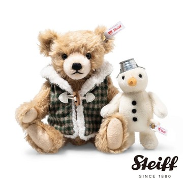 STEIFF Teddy bear with snowman 泰迪熊與雪人 限量版