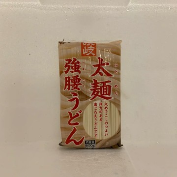 讚歧強腰烏龍寬麵600g