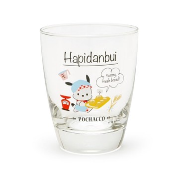 【震撼精品百貨】Pochacco 帕帢狗~日本三麗鷗Sanrio 帕恰狗無把玻璃杯 270ml (小小廚神)*83238