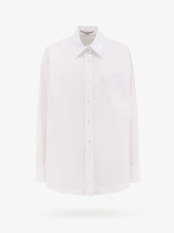 Cotton and silk shirt with animalier print - STELLA MCCARTNEY - gender_Woman
