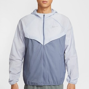S.G NIKE UV RPL STRIDE JACKET 風衣外套 灰 HV4549-057 男 連帽外套 防潑水