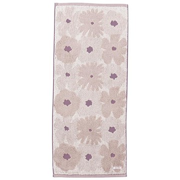 日本丸真 SOU SOU 美麗花園SEK抗菌防臭毛巾 藕紫 W34xL80_廠商直送