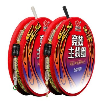 進口魚線 主線組 全套綁好 方便線組 斑點 隱形 釣魚線 釣魚線套裝 臺釣 成品魚線