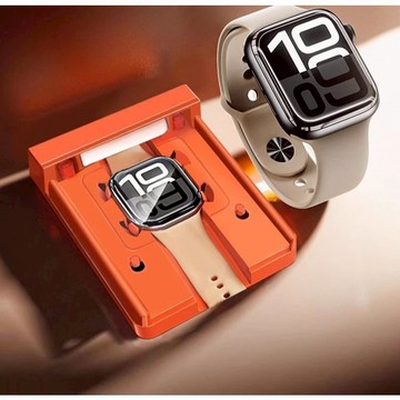 定位秒貼 無塵倉 保護貼 適用於 Apple Watch S11 10 9 SE3 44/45/49MM 42/46MM