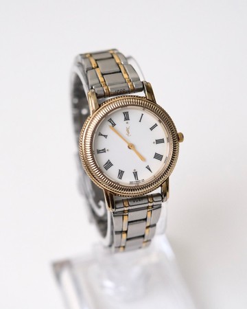YSL 80s-90s中古錶/復古時鐘/時鐘/老錶/vintage watch/女錶