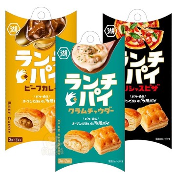 *貪吃熊* 日本 KOIKEYA  湖池屋 迷你鹹派餅 鹹派餅乾 餅乾 披薩風味 蛤蠣巧達濃湯風味 夾心 千層酥