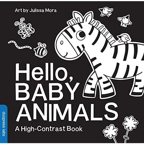 Hello, Baby Animals: A High-Contrast Book